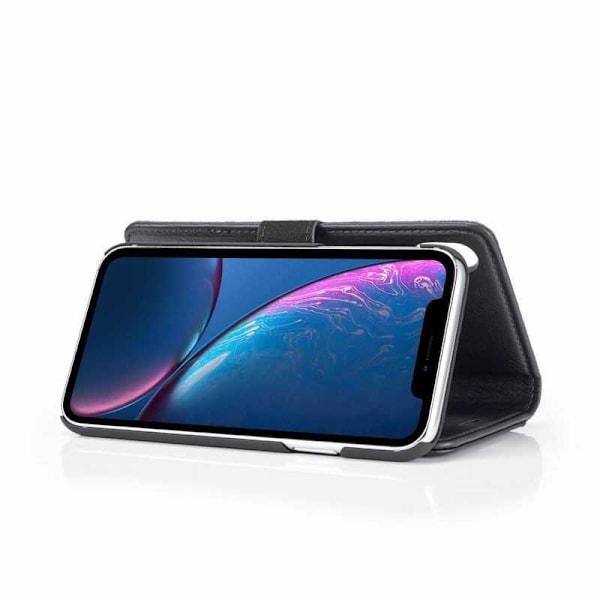 Mobiililompakko Magnetic DG Ming iPhone XR Black