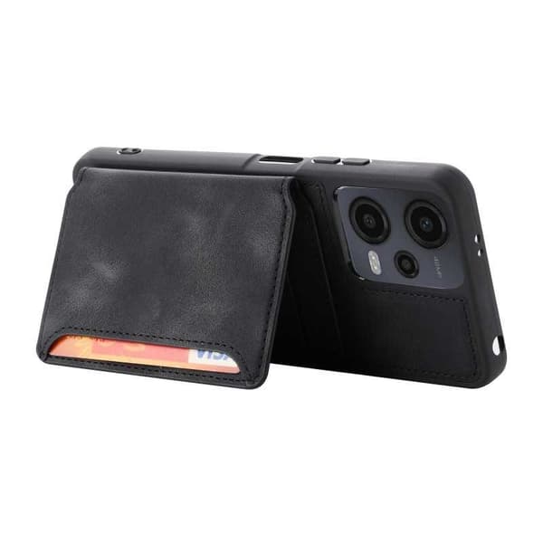 Redmi Note 12 4G Iskunkestävä Premium Cover 7-SLOT Solid V6 Nordcell™ Black