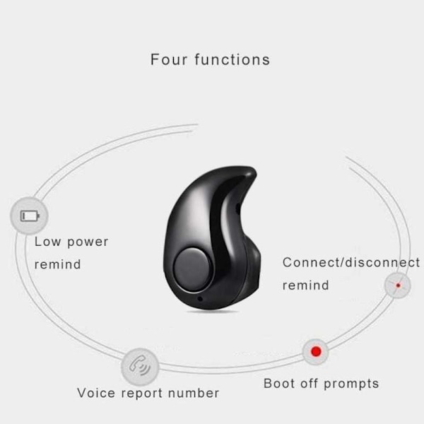 Mini Bluetooth kuulokkeet Black