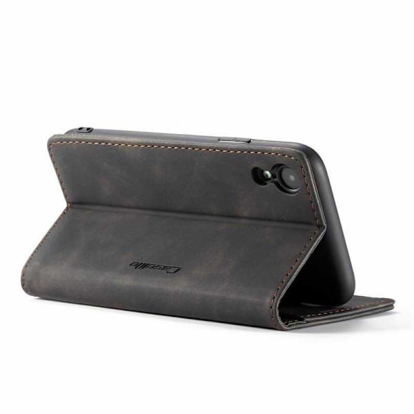 iPhone XR Elegant Flip Case CaseMe 3-FACK Black