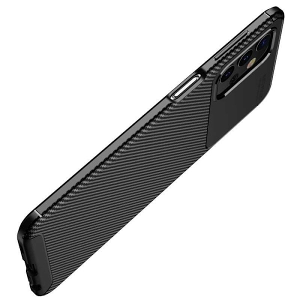 Samsung A53 5G Stöttåligt Slimmat Skal FullCarbon V4 Svart