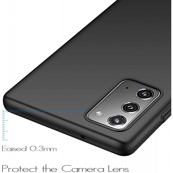 Samsung Note 20 Tunt Mattsvart Skal Basic V2 Svart