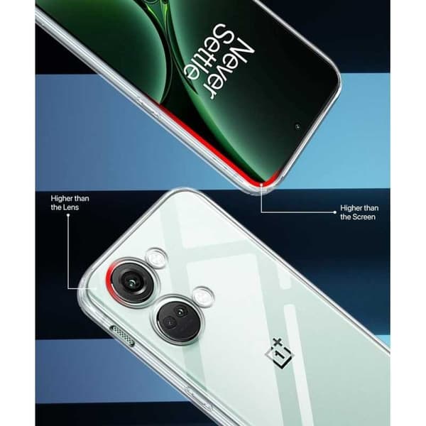OnePlus Nord 3 iskuja vaimentava pehmeä kansi Simple