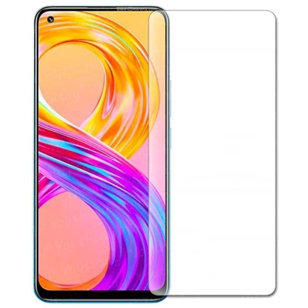 Realme 8 / 8 Pro Härdat glas 0.26mm 2.5D 9H Transparent