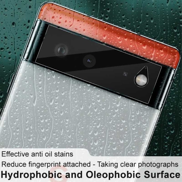 2-PACK Google Pixel 6 Pro Skydd Linsskydd Kameraskydd Transparent