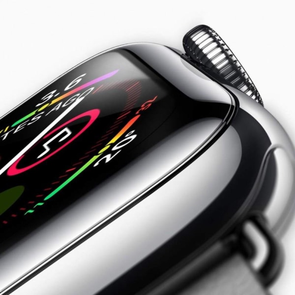 Apple Watch 40mm Series 4,5,6,7 & SE 3D karkaistu lasi 0,2mm 9H Transparent