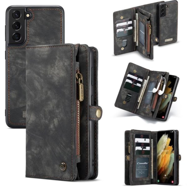 Samsung S23 Plus Plånboksfodral Multi-Slot 13-FACK Black