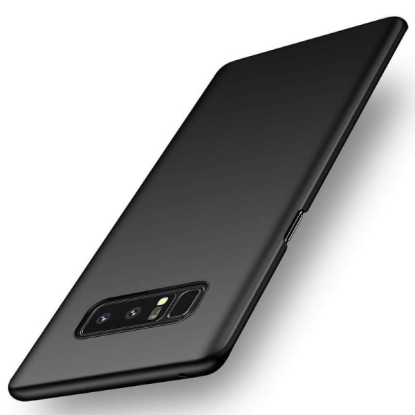 Samsung Note 8 Ultratynn gummibelagt Matt Black Cover Basic V2 Black