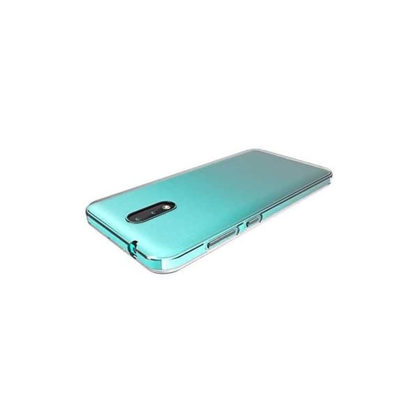 Nokia 2.3 iskuja vaimentava silikonikotelo Simple Transparent