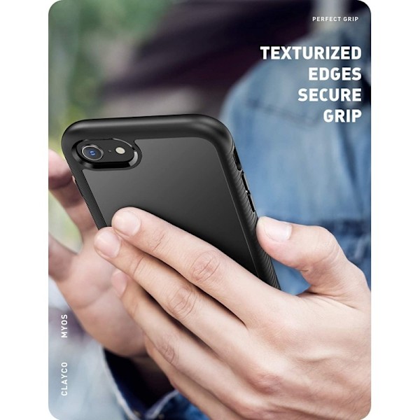 iPhone 7 Plus täyden peiton Premium 3D -kotelo ThreeSixty Transparent