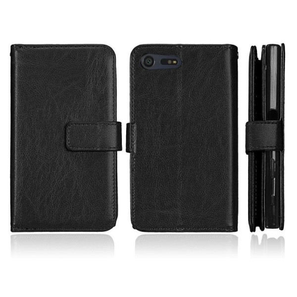 Z3 kompakt praktisk lommebokveske med 11-Pocket Array Black