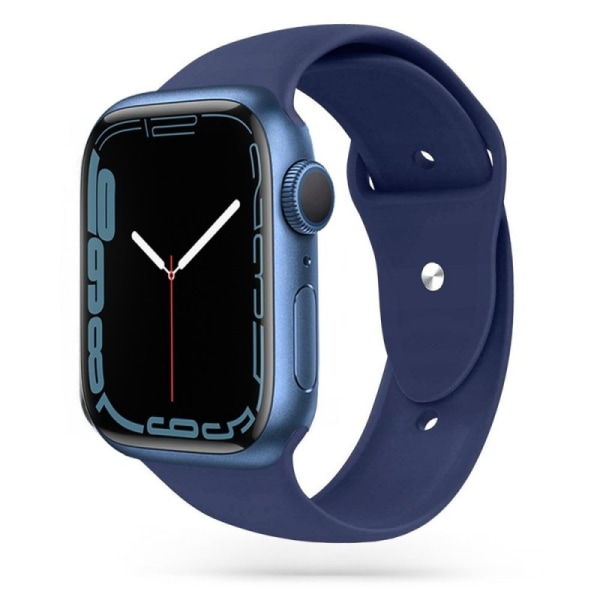 Apple Watch 38/40/41mm Slitstark Silikon Armband Walkr - Mörkblå