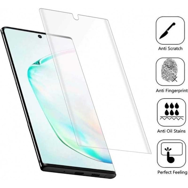 Samsung Note 20 Ultra Comprehensive 3D PET -näytönsuoja Transparent