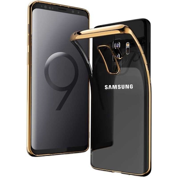 Samsung A7 2018 stødabsorberende gummicover Svart