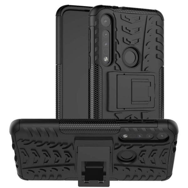 Motorola One Macro Shockproof Cover med Support Active Black