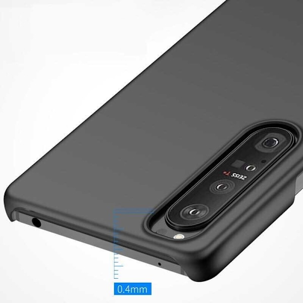 Xperia 1 V Ultratunt Mattsvart Skal Basic V2