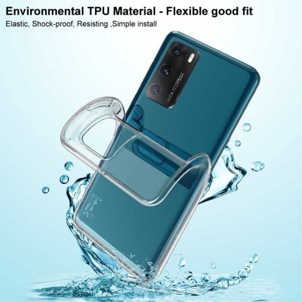 Google Pixel 6 Pro Iskunvaimennus Silicone Case Simple Transparent
