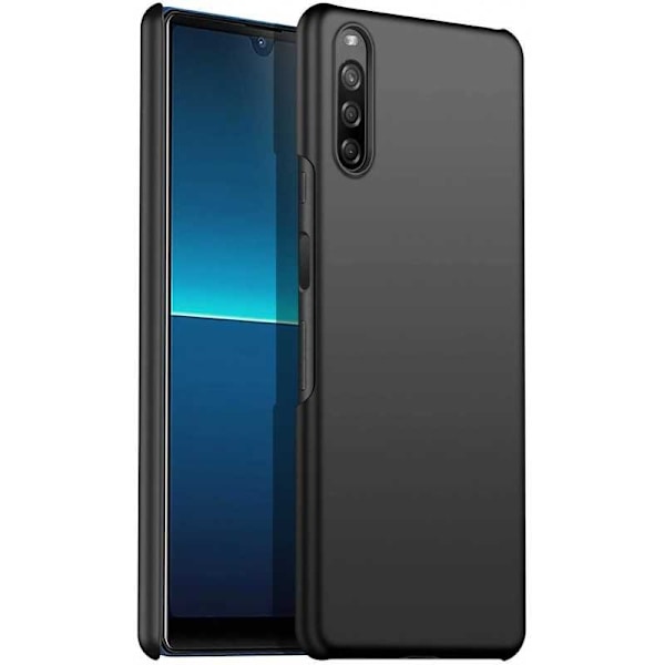 Xperia L4 Kumipinnoitettu mattamusta Cover Basic V2 Black