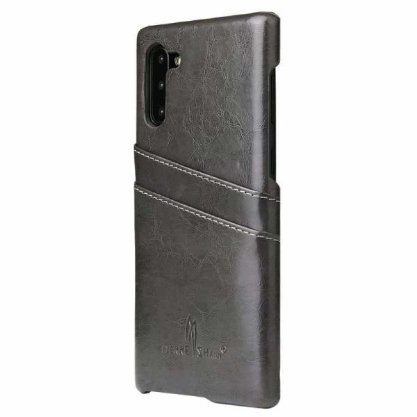 Samsung Note 10 stødabsorberende kortholder retro Black