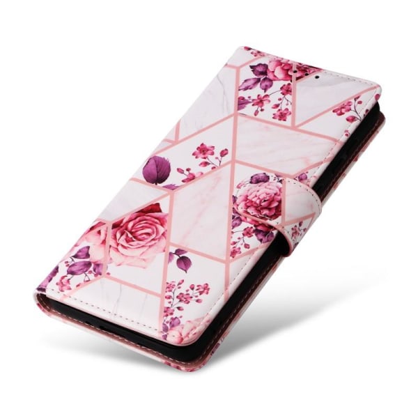 Samsung A53 5G Trendikäs lompakkokotelo Sparkle 4-FACK Pink