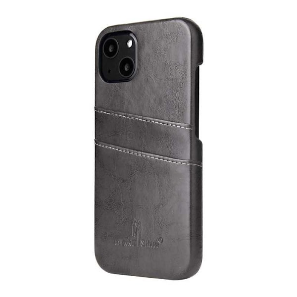 iPhone 13 stødabsorberende kortholder retro Black