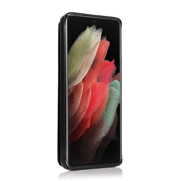 Samsung S21 Ultra iskunkestävä kotelo, 3-taskuinen Flippr V2 Black