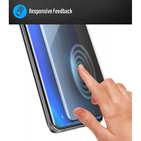 Samsung S20 Ultra Privacy FullFrame hærdet glas 0,26 mm 3D 9H Transparent