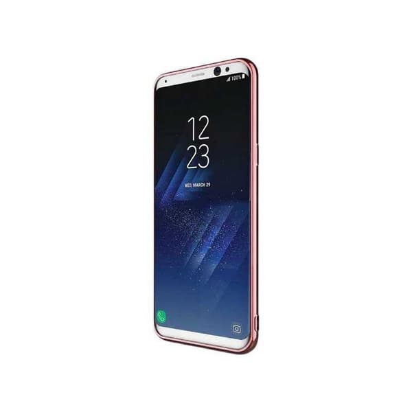 Samsung S8 Plus Stöttåligt Mjukt Skal Rosenguld