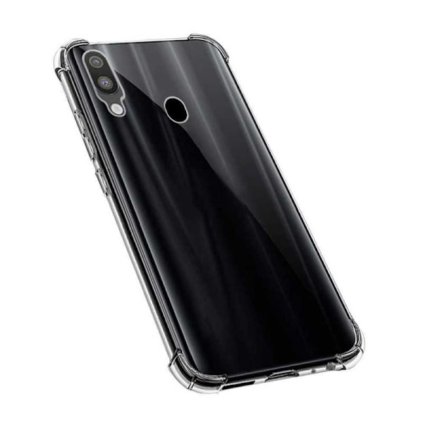 Samsung M20 stødabsorberende silikone Shell Shockr Transparent
