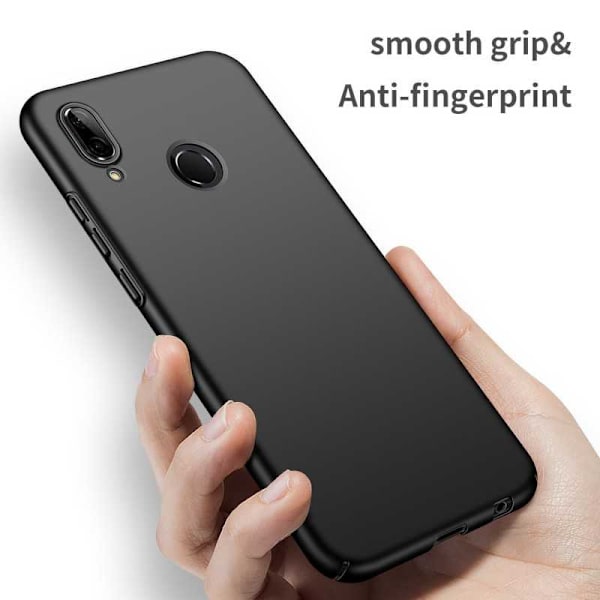 Huawei P20 Lite Ultratynd mat sort cover Basic V2 Black