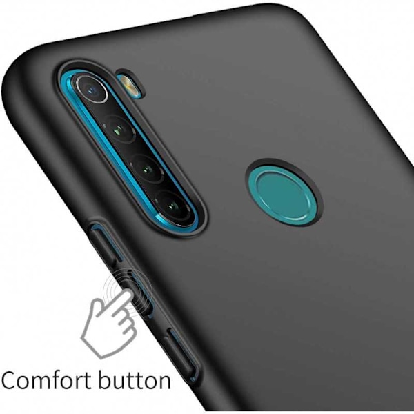Redmi Note 8 Ultratunt Mattsvart Skal Basic V2 Svart