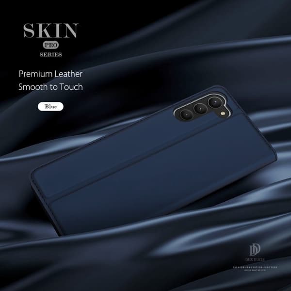 Samsung S23 FE Dux Ducis Skin Pro med Kortfack - Blå