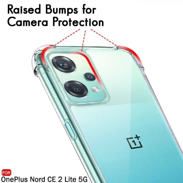 OnePlus Nord CE 2 Lite 5G Stöttåligt Skal med Förstärkta Hörn