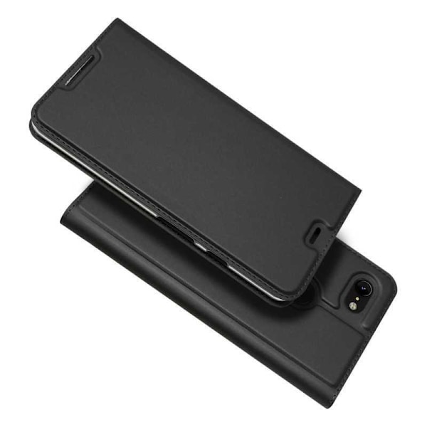 Google Pixel 3 XL Flip Case Skin Pro korttilokerolla Black