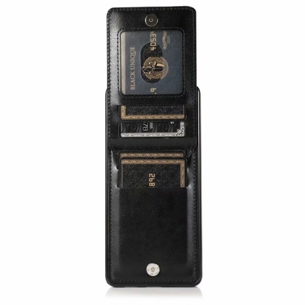 Samsung S20 Plus mobil deksel kortholder 5-FACK Retro V3 Black