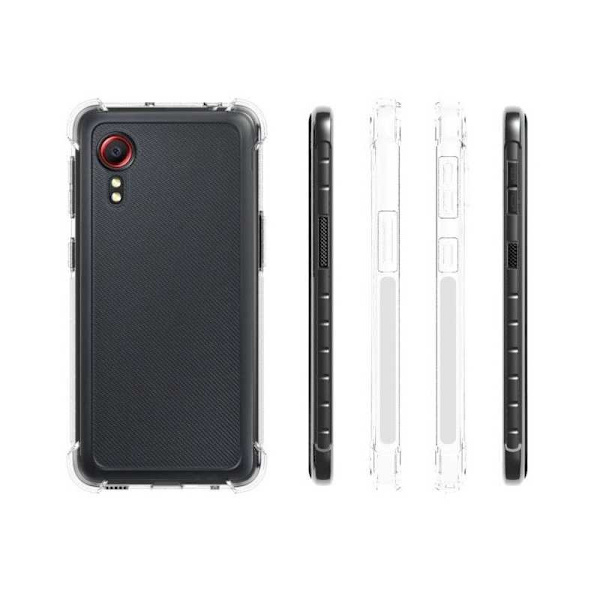 Samsung Xcover 5 Stødabsorberende Silikone Shell Shockr Transparent