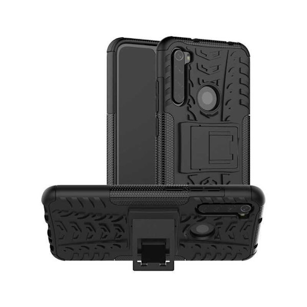 Xiaomi Redmi Note 8 iskunkestävä kotelo Active-tuella Black