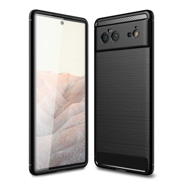 Google Pixel 6 Pro Shockproof Shell SlimCarbon Black