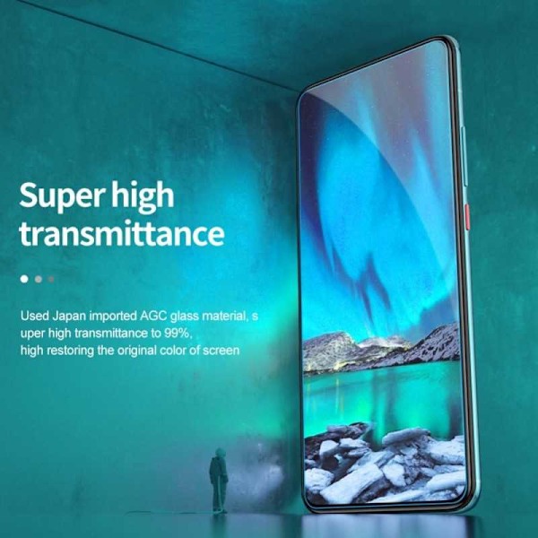 2-PACK Xiaomi Poco F2 Pro Härdat glas 0.26mm 2.5D 9H Transparent