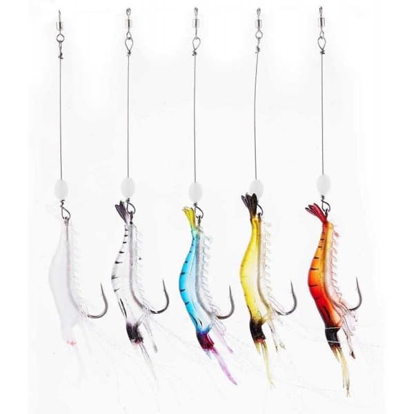 6-PACK Shrimp bait Set Kalasyötti Multicolor