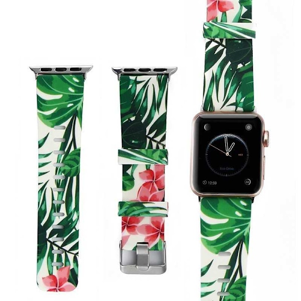 Apple Watch 38/40/41mm tyylikäs rannekoru Juicy White Variant 1