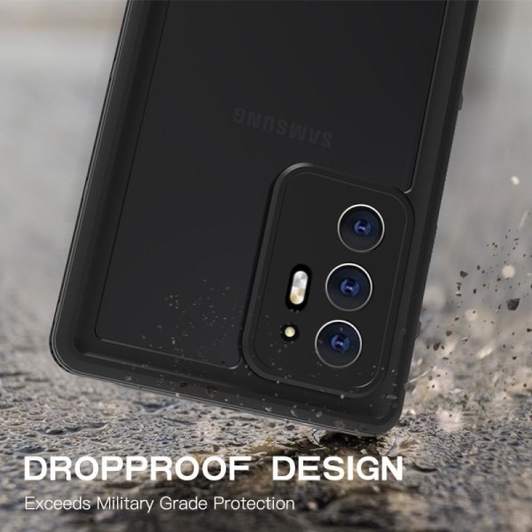 Samsung Note 20 Ultra Full Coverage Vandtæt Premium Cover - 2m Transparent