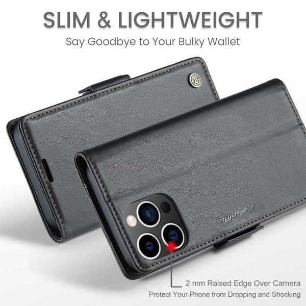 CaseMe Skin Pro Case iPhone 15 Pro Black
