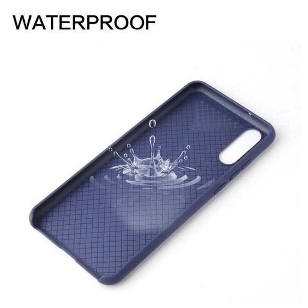 Huawei P20 Pro Gummibelagd Mattsvart Silikon Skal Svart