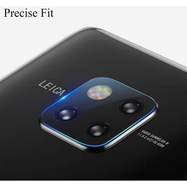 2-PACK Huawei Mate 20 Pro -kameran linssinsuojus Transparent