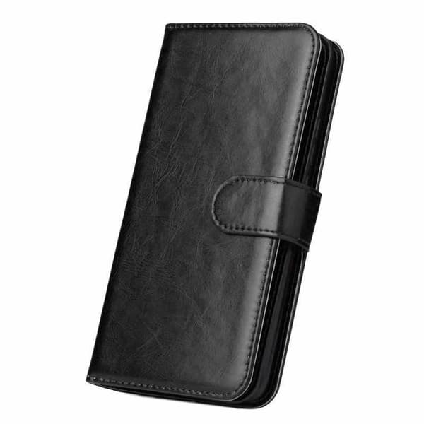 Mate 20 Pro -käytännöllinen lompakkokotelo 10 taskulla Black