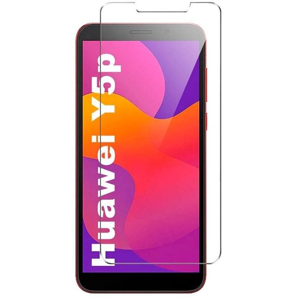2-PACK Huawei Y5P Hærdet glas 0,26mm 2,5D 9H Transparent