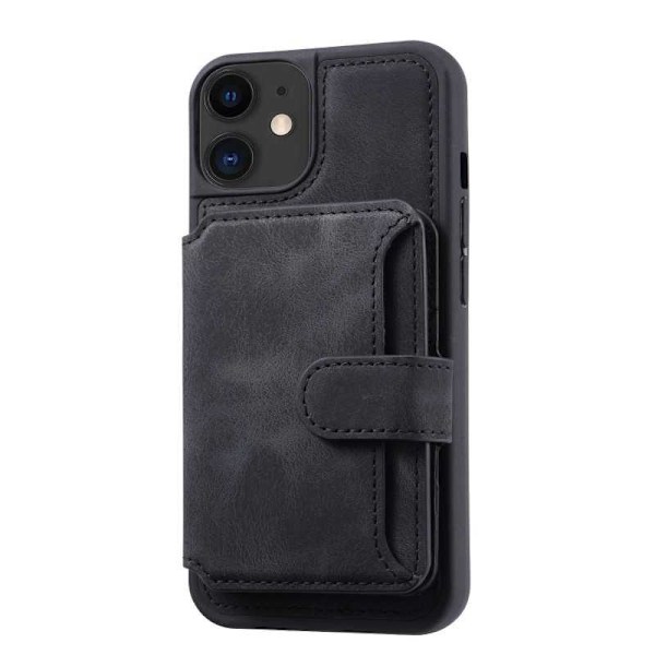 iPhone 11 Stöttåligt Premium Skal RFID 7-FACK Solid V6 Nordcell™ Svart