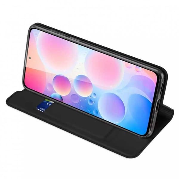Xiaomi Mi 11i Flip Case Smooth -korttipaikka Black