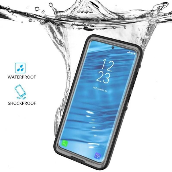 Samsung Galaxy S20 Ultra Heltäckande Vattentät Premium Skal - 2m Transparent